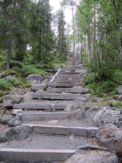 Portaita ylös ja alas